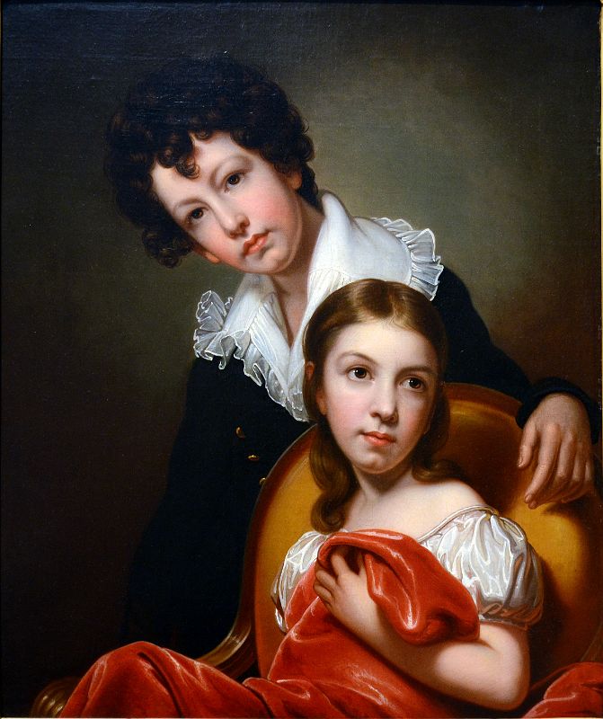 756 Michael Angelo and Emma Clara Peale - Rembrandt Peale 1826 - American Wing New York Metropolitan Museum of Art